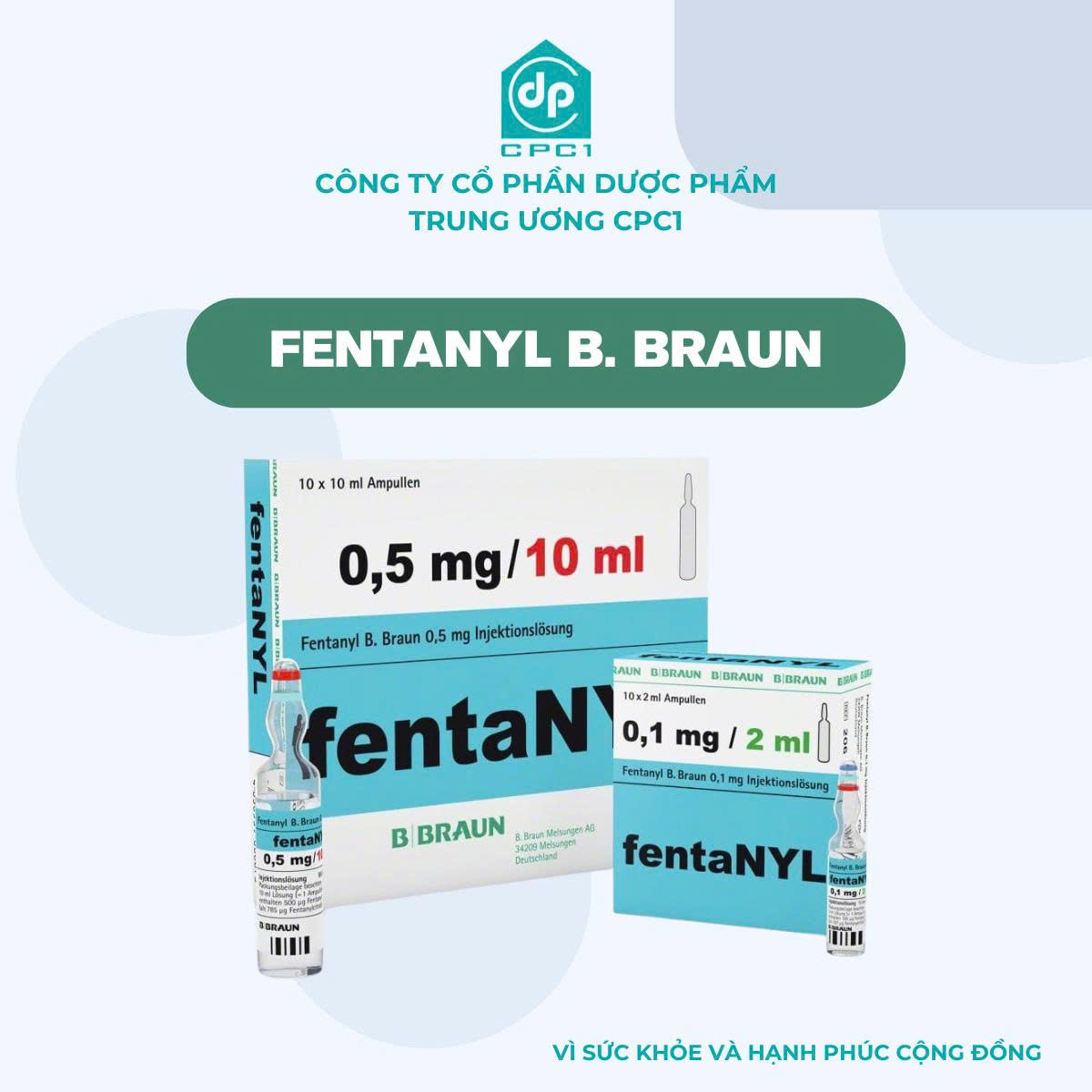 Fentanyl 0,5mg/10ml