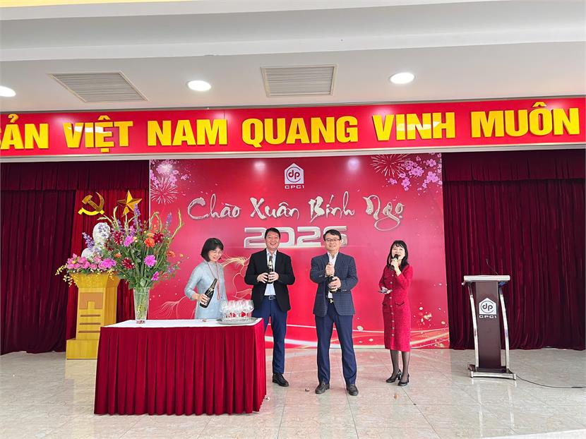 Công ty Cổ phần Dược phẩm Trung ương CPC1 tổ chức khai xuân đầu năm